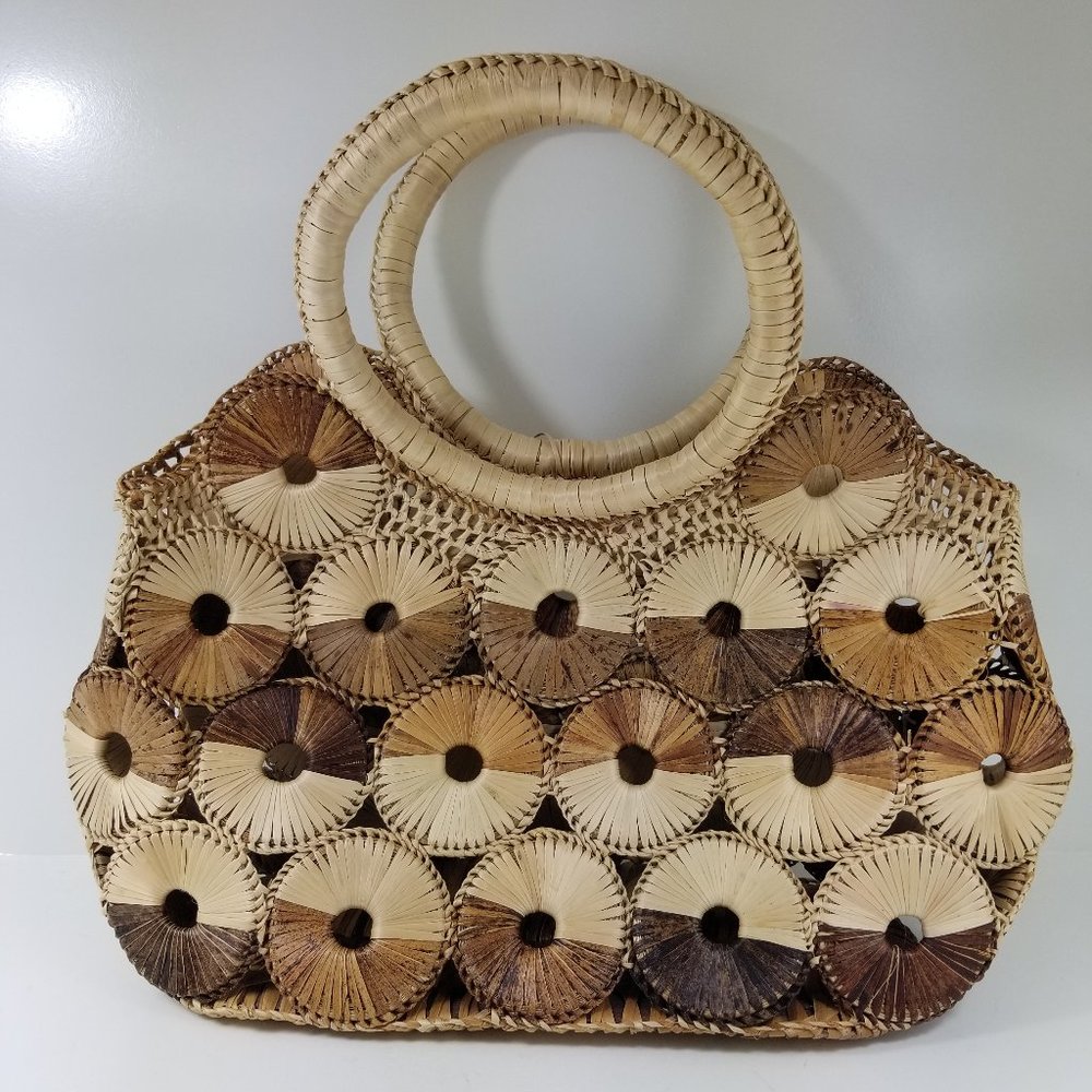 Ratan and Abaca bag